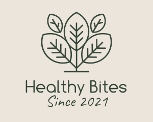 Organic Herbal Tea logo design