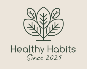 Organic Herbal Tea logo design