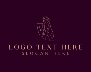 Lady - Woman Sexy Body logo design