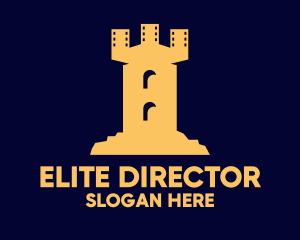 Director - Film Castle Tower logo design