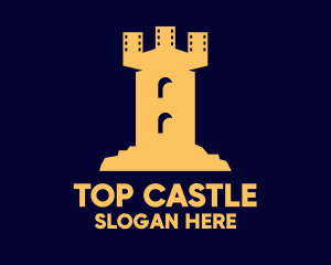 Film Castle Tower logo design