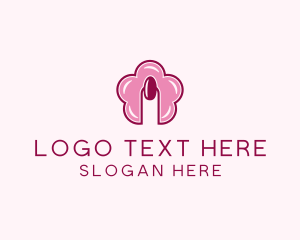 Fingernail - Flower Nail Style logo design