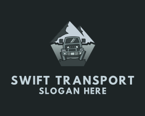 Mountain Car Travel logo design