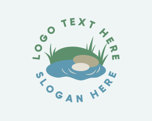 Pond - Eco Nature Landscaping logo design