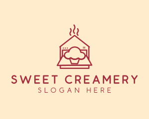 Muffin Oven Bakery  logo design