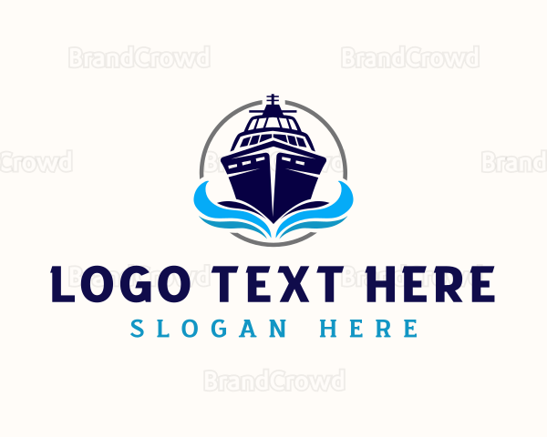 Cruise Ship Transport Logo