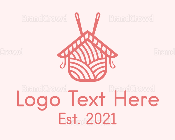 Pink House Crochet Logo