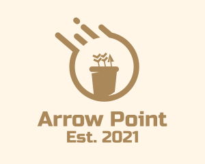 Archer - Brown Archery Quiver logo design