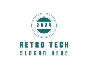 Retro Tech Gaming logo design