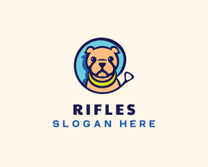 Pet Dog Leash  Logo