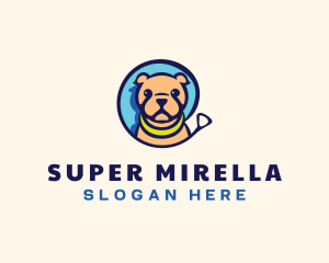 Pet Dog Leash  Logo