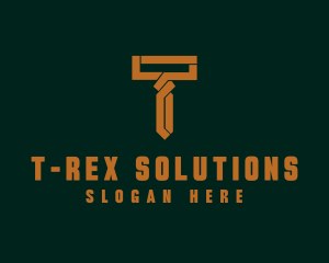 Industrial Company Letter T  logo design