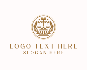 Pillar - Attorney Legal Prosecutor logo design