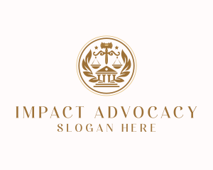 Attorney Legal Prosecutor logo design