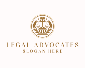 Attorney Legal Prosecutor logo design