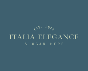 Elegant Luxury Company logo design