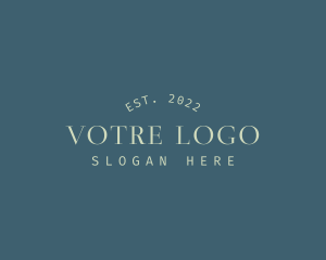 High End - Elegant Luxury Company logo design