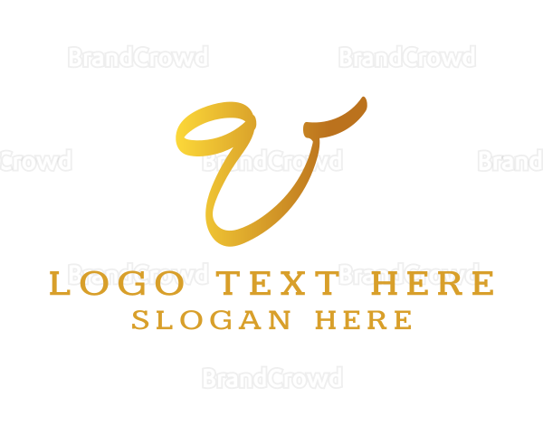 Upscale Luxury Business Logo