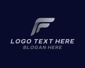 Financial - Modern Startup letter F logo design