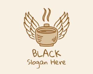 Angel Wings Coffee Logo