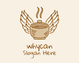 Angel Wings Coffee Logo