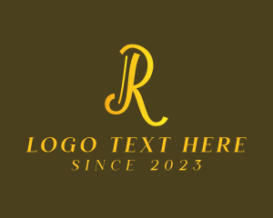 Luxurious - Royal Hotel Letter R logo design