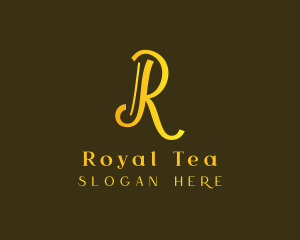 Royal Hotel Letter R logo design