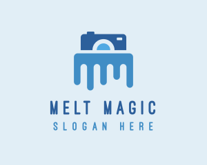 Melt - Camera Drip Studio logo design