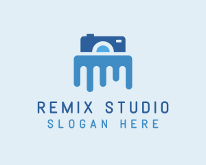 Camera Drip Studio logo design