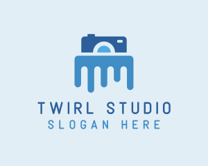 Camera Drip Studio logo design