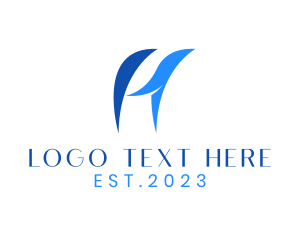 Hydro - Marine Aquatic Agency Letter H logo design