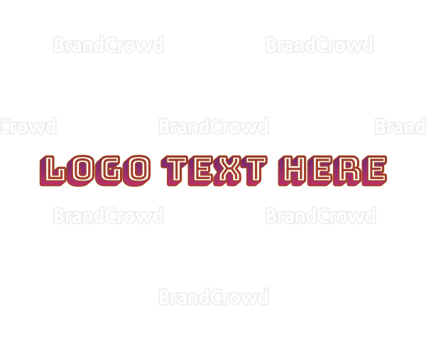 Generic Wordmark Purple Logo