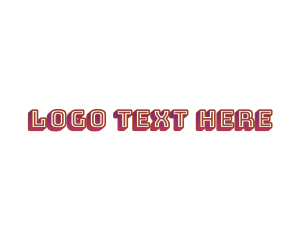 Bold - Generic Wordmark Purple logo design