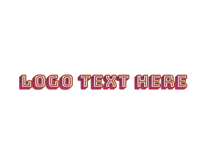 Generic Wordmark Purple Logo