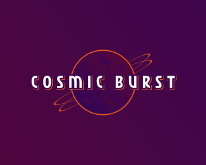 Cosmic Planet Science logo design