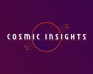 Cosmic Planet Science logo design