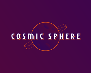 Cosmic Planet Science logo design