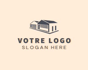 Distributors - Storage Warehouse Facility logo design