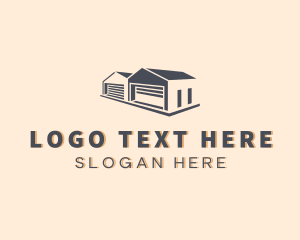 Shipping - Storage Warehouse Facility logo design