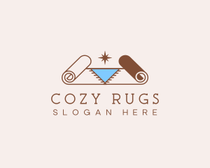 Rug - Carpet Rug Decor logo design