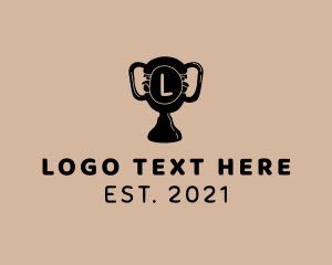 League - Hamburger Sandwich Trophy logo design