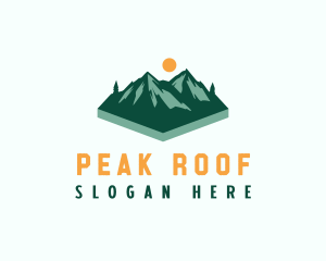 Mountain Peak Trekking  logo design