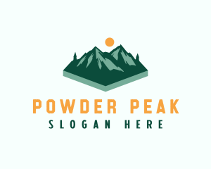 Mountain Peak Trekking  logo design