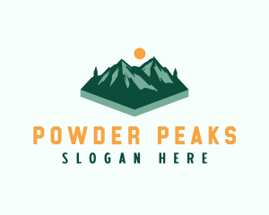 Mountain Peak Trekking  logo design