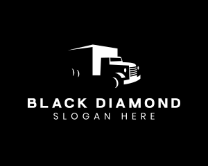 Truck Transport Shipping logo design