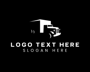 Shipping - Truck Transport Shipping logo design