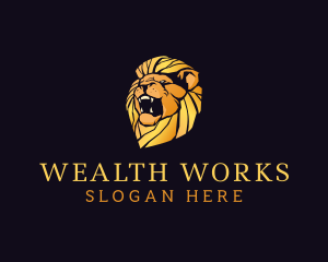 Assets - Luxury Lion Animal Finance logo design