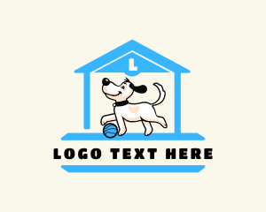 Dog Breeder - Pet Dog Playhouse logo design