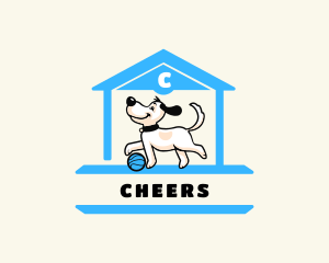 Pet Dog Playhouse Logo