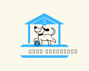 Pet Dog Playhouse logo design